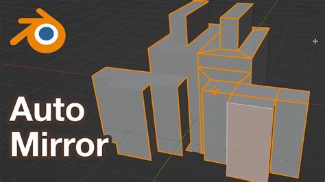 Blender Auto Mirror Modifier Youtube