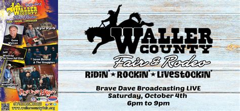 Waller County Fair and Rodeo- Live Broadcast - K-Star Country FM 99.7 KVST