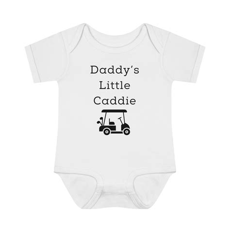 Daddys Little Caddie Baby Onsie Cute Baby Bodysuit Etsy