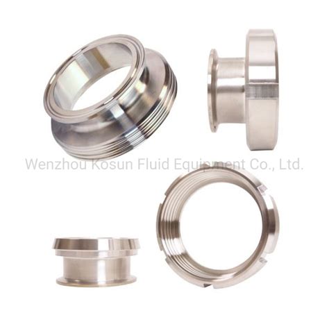 Sms Rjt Idf Iso Din Union Weld Male Part Liner 304 316 Ss Stainless