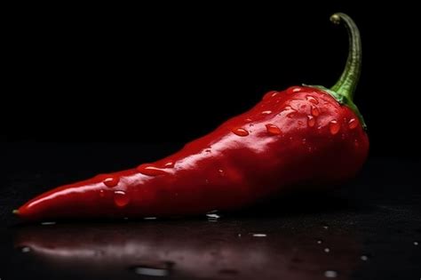 Premium AI Image Red Hot Chili Pepper Ai Generative