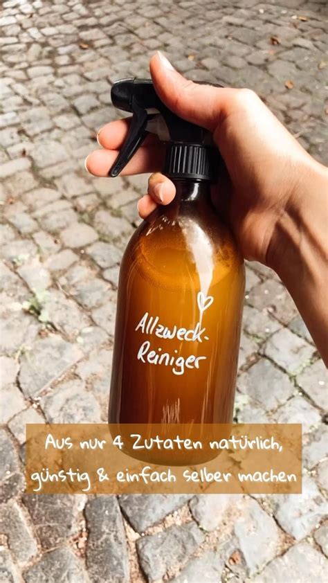 Diy Allzweck Reiniger Selber Machen Mit Natron Kernseife Und Wasser