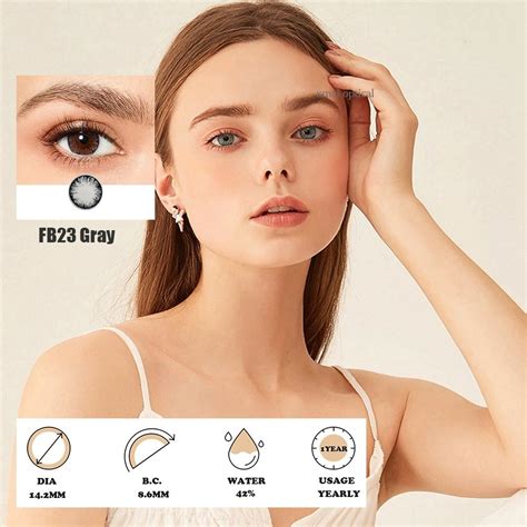 Soft Pupil Monthly 2PCS Pair Color Contact Lense Eye Contacts Colored