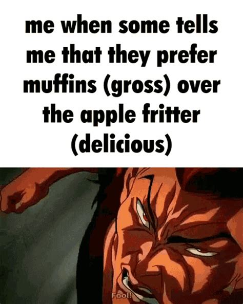 Baki Apple Fritter Baki Apple Fritter Know Your Meme