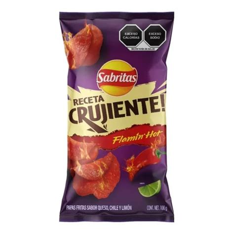 Sabritas Receta Crujiente Flamin Hot 100g S And S Snacks
