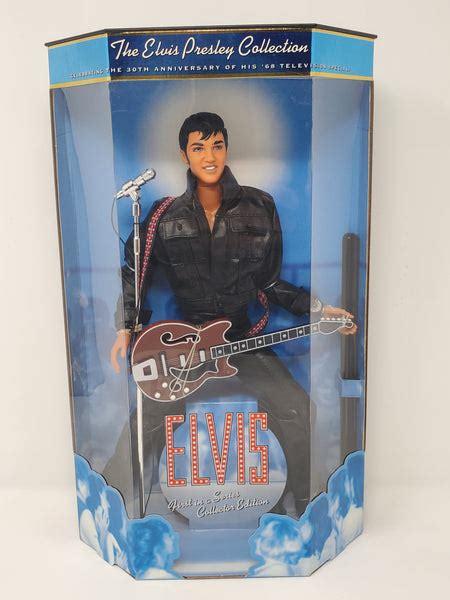 Toys And Games Dolls Vintage Elvis Presley Doll 1998 Mattel 30th Anniversary Tv Special