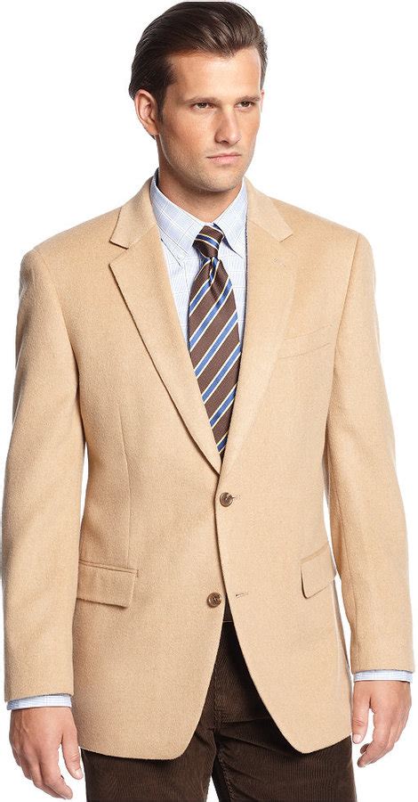 MICHAEL Michael Kors Michl Michl Kors Solid Camel Hair Sport Coat 450