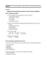 BSBINN601 Lead And Manage Organisational Change Assessment Task 3 Docx