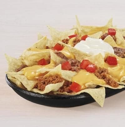 Taco Bell Nachos BellGrande Nutrition Facts