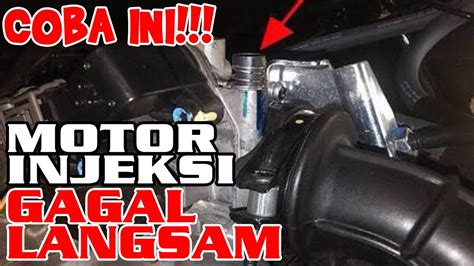 Penyebab Gas Motor Tidak Stabil Setting Idle Langsam Honda Vario