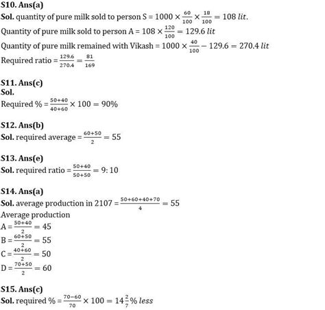 Quantitative Aptitude Quiz For Sbi Po Prelims Th December