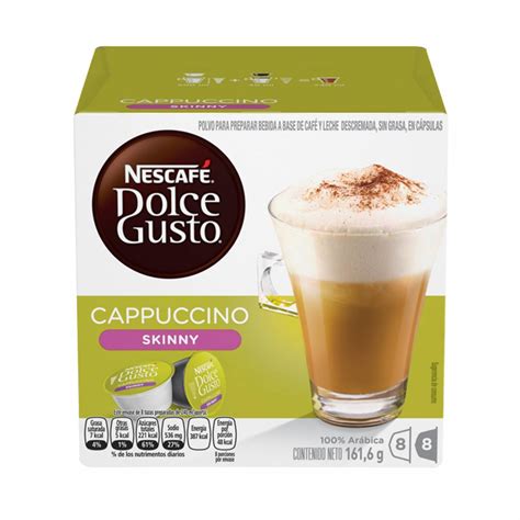 Nescafé Dolce Gusto Capsulas de Café Cappuccino Skinny caja 161 6g