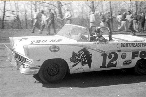 Joe Weatherlys 1956 Ford Convertible Nascar Stock Car