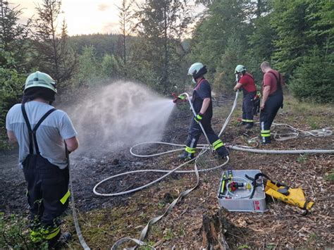 Waldbrand Freiwillige Feuerwehr Niestetal