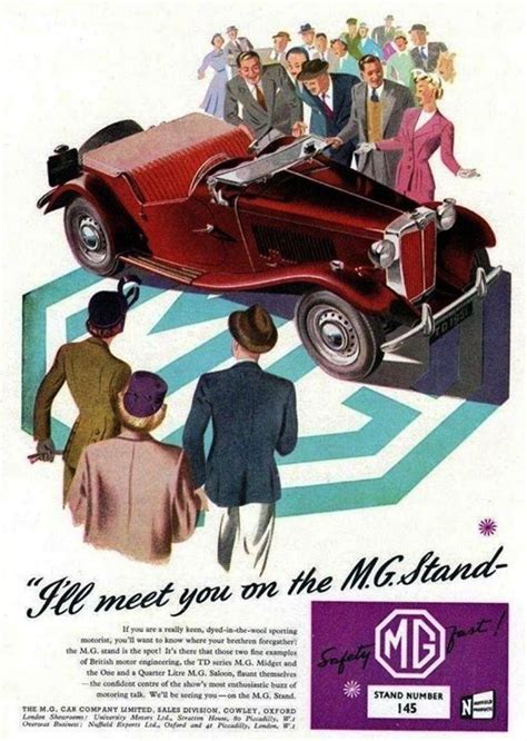 An Advertisement For The New Model T Roadster Car With People Looking