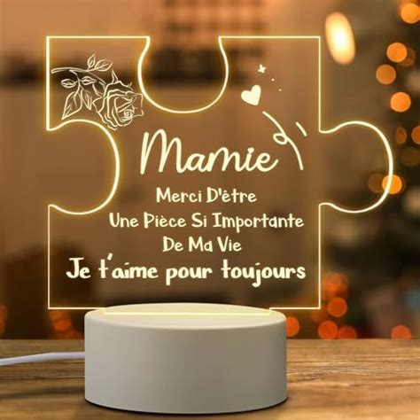 Coldbling Cadeau Mamie Anniversaire Cadeau Fete Des Grand Mere Led