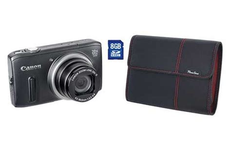 Appareil Photo Compact Canon Sx Hs Etui Sd Go Sx Hs Etui