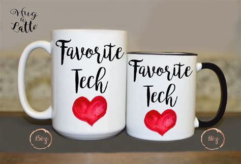 Favorite Tech T T For Technician Favorite Tech Mug Mug For