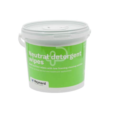 Reynard Neutral Detergent Tub 25 X 28cm Wipes Platinum Health Supply