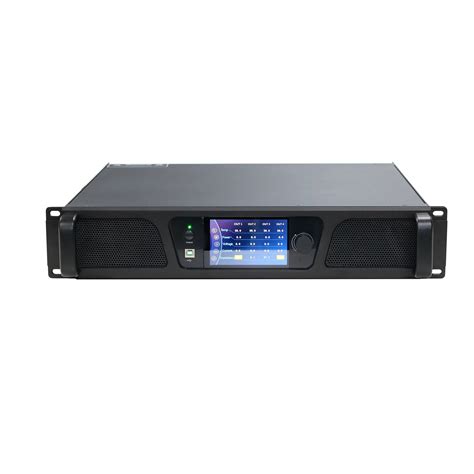 Dante Network Channel W Dsp Digital Power Amplifier For Public