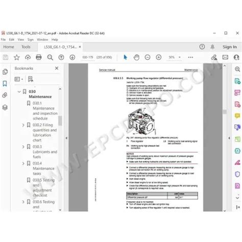 Liebherr Wheel Loader L538 Service Repair Manual