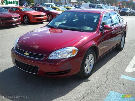 2008 Red Jewel Tintcoat Chevrolet Impala Lt 37699438 Photo 14 Car Color Galleries