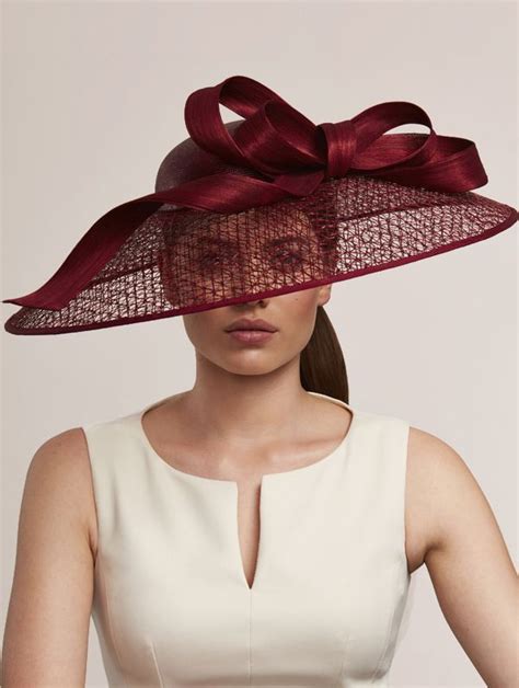 Bow Mesh Wide Brim — Juliette Botterill Millinery In 2020 Elegant