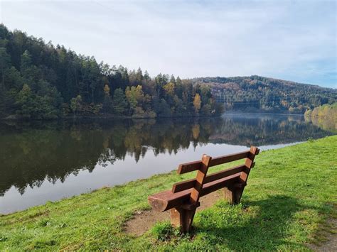 Foto Wanderung Rund Um Den Marbach Stausee Im Odenwald