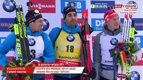 Biathlon Replay Relais Femmes De Ruhpolding L Avant Course