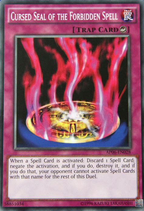 Cursed Seal Of The Forbidden Spell Yu Gi Oh Fandom Powered By Wikia