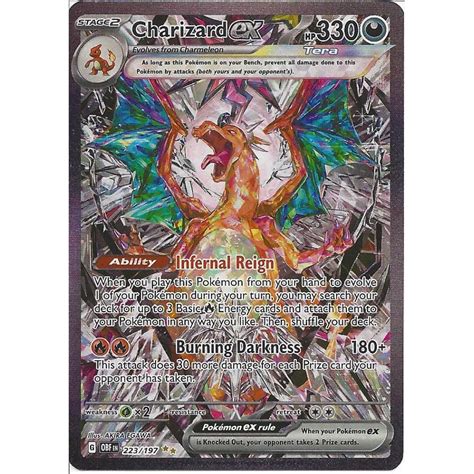 Pokemon Charizard Ex 223197 Special Illustration Obsidian Flames Ugel01epgobpe