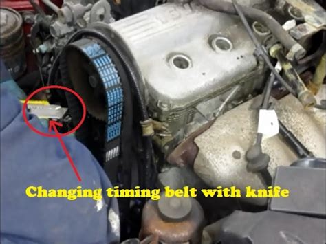 Changing Timing Belt Suzuki Vitara Youtube