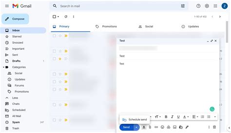 Gmail How To Schedule An Email Message