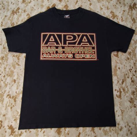 Vintage 2000s Wwf Apa Protection Agency Wrestling Ba Gem