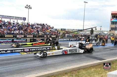 Antron Brown Pilots The Matco Tools T F Dragster With DSR Team At The