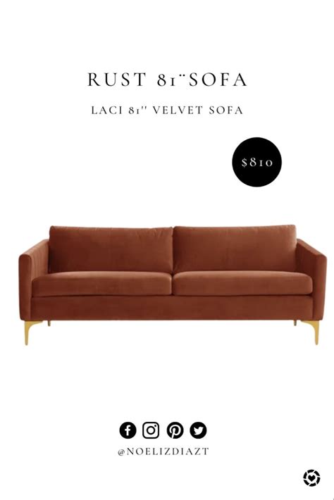 Laci 81 Velvet Sofa Curated On LTK In 2023 Velvet Sofa Sofa Velvet