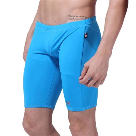 Brand Mens Swimming Shorts Boxers Swimsuit Mens Sportswear Summer Sexy