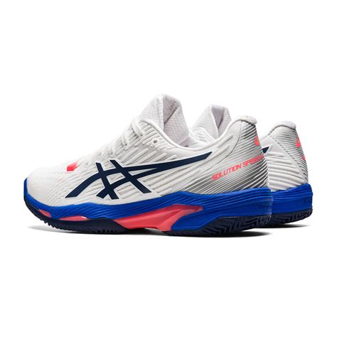 Asics Solution Speed Ff 2 Womens Tennis Shoes Whitepeacoat