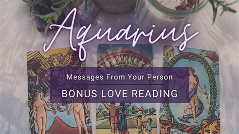 💜 Bonus Love Reading 💜 Aquarius ♒ Missing Your Smile 😔 Love Messages