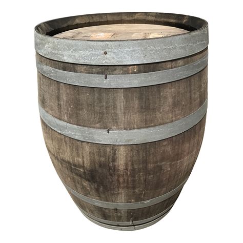 Full Oak Timber Wine Barrel Planter Bunnings Warehouse