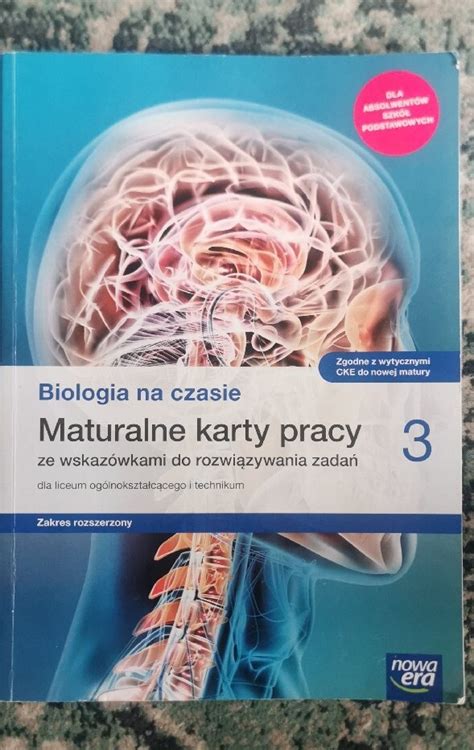 Biologia Na Czasie Maturalne Karty Pracy Klasa Szczecin Kup