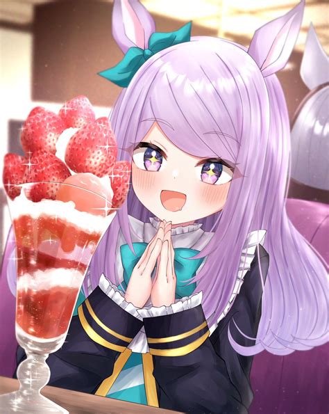 ふじまる On Twitter パクパクですわ〜！なマックイーン🍓 ウマ娘 メジロマックイーン