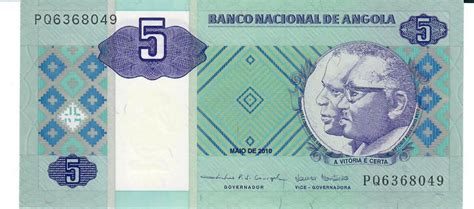 Angola Kwanzas Banknote Geldschein Unc Ma Shops