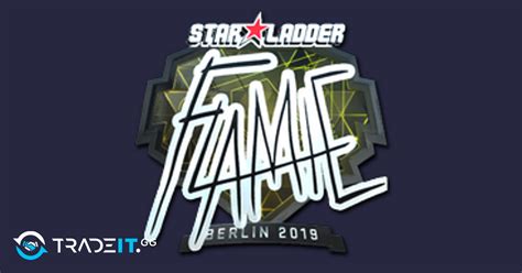 Sticker Flamie Foil Berlin 2019 Tradeit