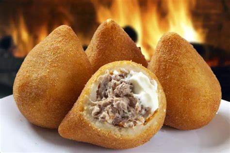 Receita De Coxinha De Carne Seca Comida E Receitas