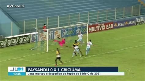 Criciuma Ec X Paysandu Minuto A Minuto - VÍDEO: assista ao gol de Paysandu 0 x 1 Criciúma, pelo quadrangular da ...