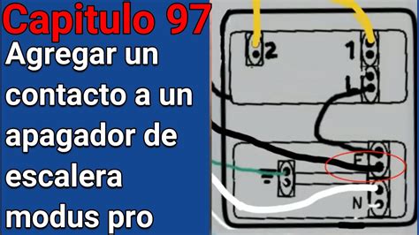 Como Agregar Un Contacto A Un Apagador De Escalera Curso De Una