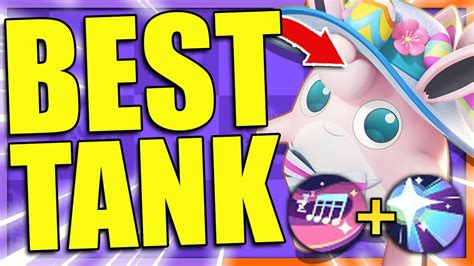 Wigglytuff The Best Tank In Pokemon Unite Best Wigglytuff Build Youtube