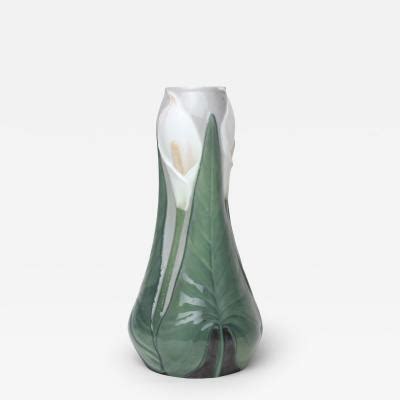 Bing Grøndahl Elizabeth Drewes Art Nouveau Porcelain Calla Lily