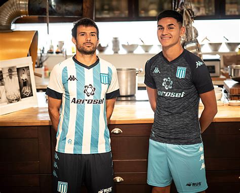 Novas Camisas Do Racing Club Kappa Mantos Do Futebol